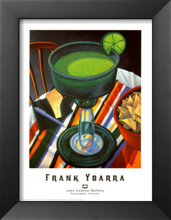 A Large Margarita Framed Print A Large Margarita Framed Print