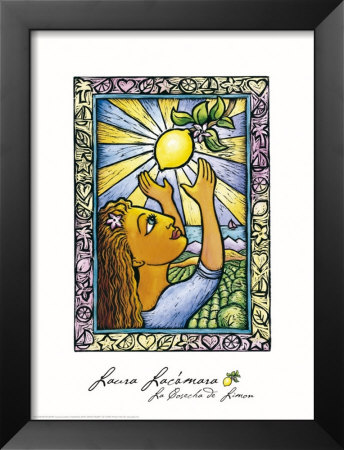 La Cosecha de Limon Framed Print La Cosecha de Limon Framed Print