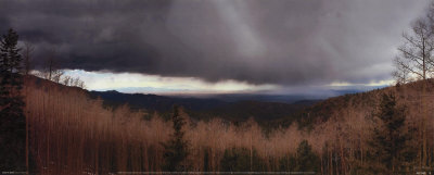 Santa Fe Storm Print Santa Fe Storm Print