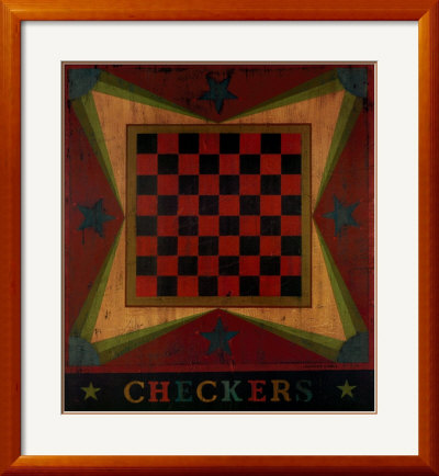 Checkers Framed Print Checkers Framed Print