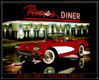 Rosie's Diner Tin Sign Rosie's Diner Tin Sign