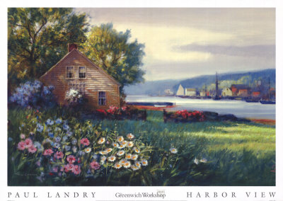 Harbor View Print Harbor View Print