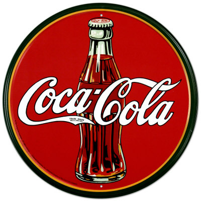 Coca Cola Tin Sign Coca Cola Tin Sign