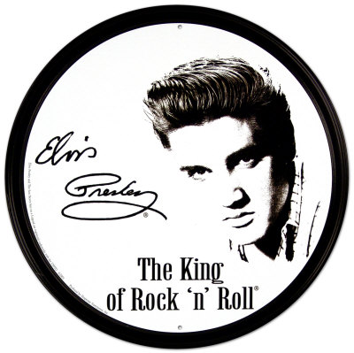 Elvis Presley Tin Sign Elvis Presley Tin Sign