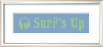 Surf's Up Framed Print Surf's Up Framed Print