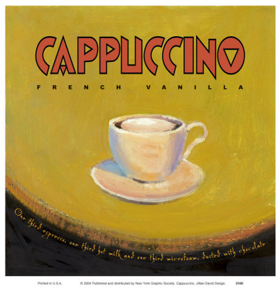 Cappuccino Print Cappuccino Print
