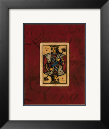 King Large Framed Print King Large Framed Print