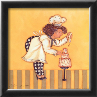 Pastry Chef Framed Print Pastry Chef Framed Print