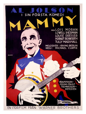 Al Jolson, Mammy Giclee Print Al Jolson, Mammy Giclee Print