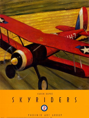 Sky Riders II Print Sky Riders II Print