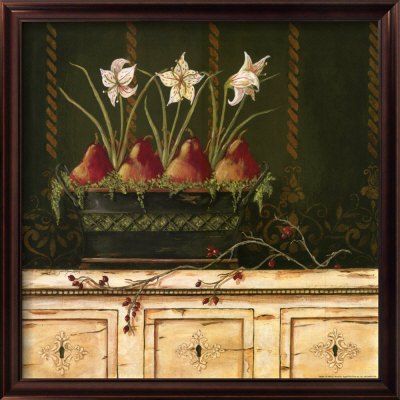 Red Pears Framed Print Red Pears Framed Print