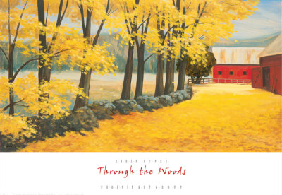 Through the Woods Print Through the Woods Print