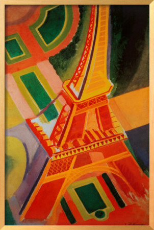 Eiffel Tower Framed Poster Eiffel Tower Framed Poster