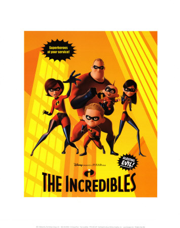 The Incredibles Print The Incredibles Print
