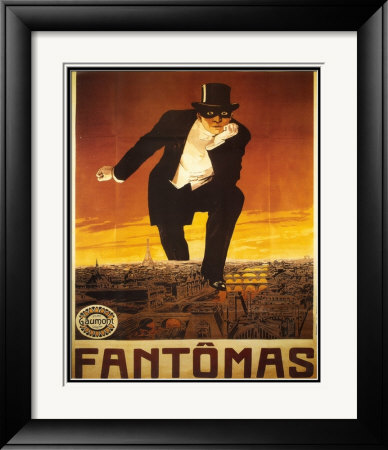 Fantomas Framed Print Fantomas Framed Print