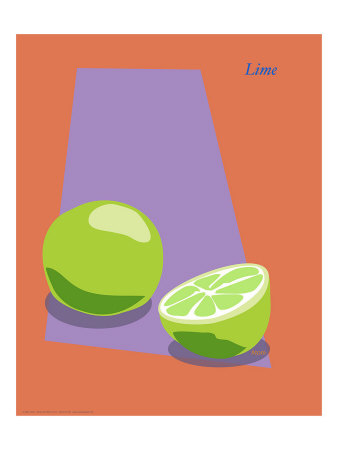 Lime Giclee Print Lime Giclee Print