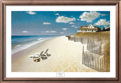 Beach House View Framed Print Beach House View Framed Print