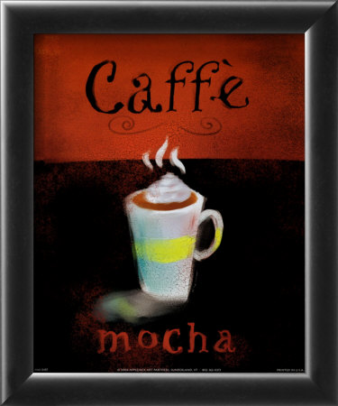 Caffe Mocha Framed Print Caffe Mocha Framed Print