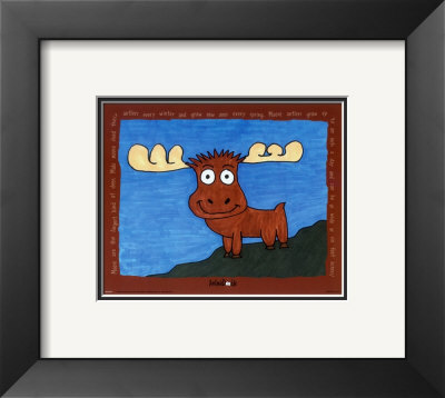 Moose Framed Print Moose Framed Print