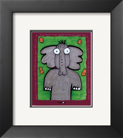 Elephant Framed Print Elephant Framed Print