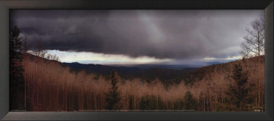 Santa Fe Storm Framed Print Santa Fe Storm Framed Print