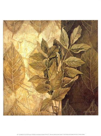 Leaf Patterns IV Print Leaf Patterns IV Print
