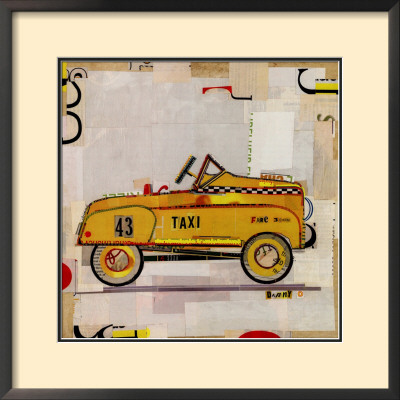 Yellow Taxi Framed Print Yellow Taxi Framed Print