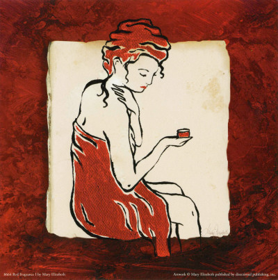Red Fragrance I Print Red Fragrance I Print