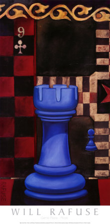Game Piece, Rook Print Game Piece, Rook Print