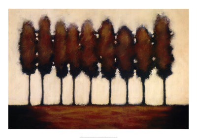 Nine Trees Print Nine Trees Print