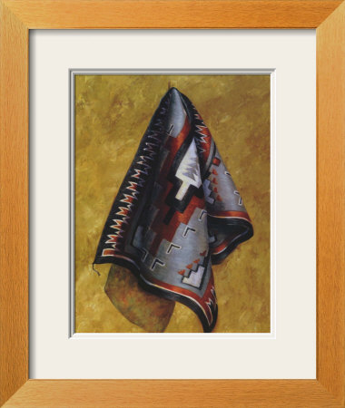 Ganado Weaving Framed Print Ganado Weaving Framed Print
