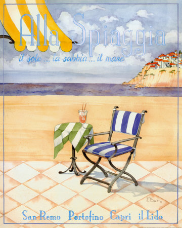 Alla Spiaggia Print Alla Spiaggia Print