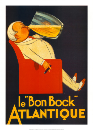 Le "Bon Bock" Atlantique Print Le "Bon Bock" Atlantique Print