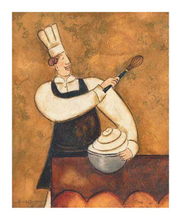 The Cream Chef Print The Cream Chef Print