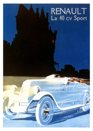 Cliche Renault II Print Cliche Renault II Print
