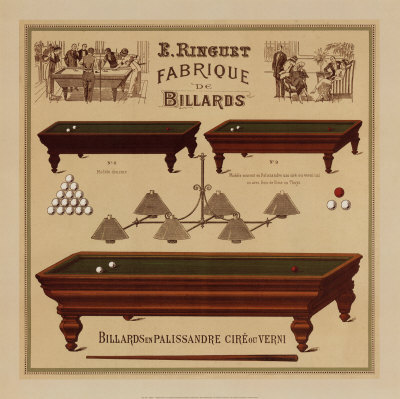 Billard I Print Billard I Print