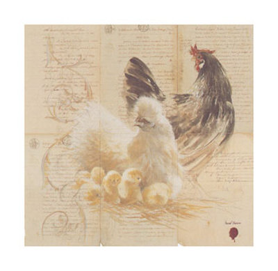 Les Poules Print Les Poules Print