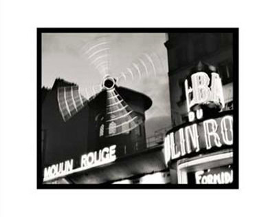 Moulin Rouge Matted Print Moulin Rouge Matted Print