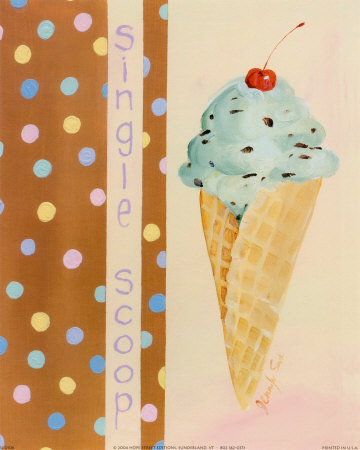 Single Scoop Print Single Scoop Print