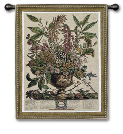 Jan Botanical Wall Tapestry Jan Botanical Wall Tapestry