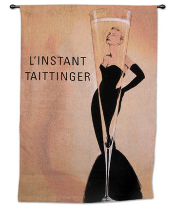 Taittinger Wall Tapestry Taittinger Wall Tapestry