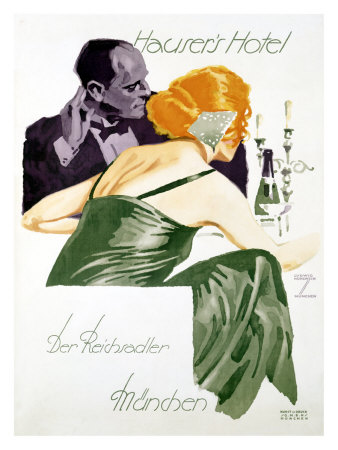 Hauser's Hotel Giclee Print Hauser's Hotel Giclee Print