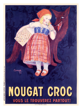 Nougat Croc Giclee Print Nougat Croc Giclee Print