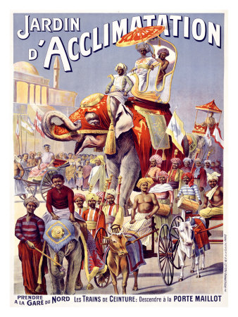 Jardin d'Acclimation Giclee Print Jardin d'Acclimation Giclee Print