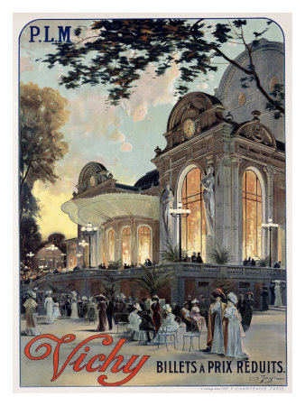 Vichy Giclee Print Vichy Giclee Print