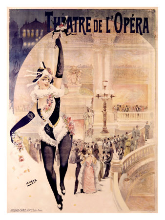 Theatre de l'Opera Giclee Print Theatre de l'Opera Giclee Print