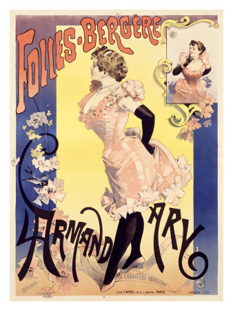 Folies Bergere Giclee Print Folies Bergere Giclee Print