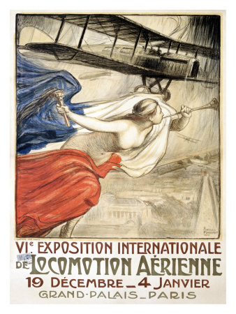 Locomotion Aerienne Giclee Print Locomotion Aerienne Giclee Print