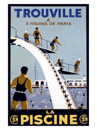 Trouville Giclee Print Trouville Giclee Print