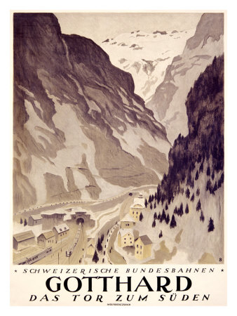 Gotthard Giclee Print Gotthard Giclee Print